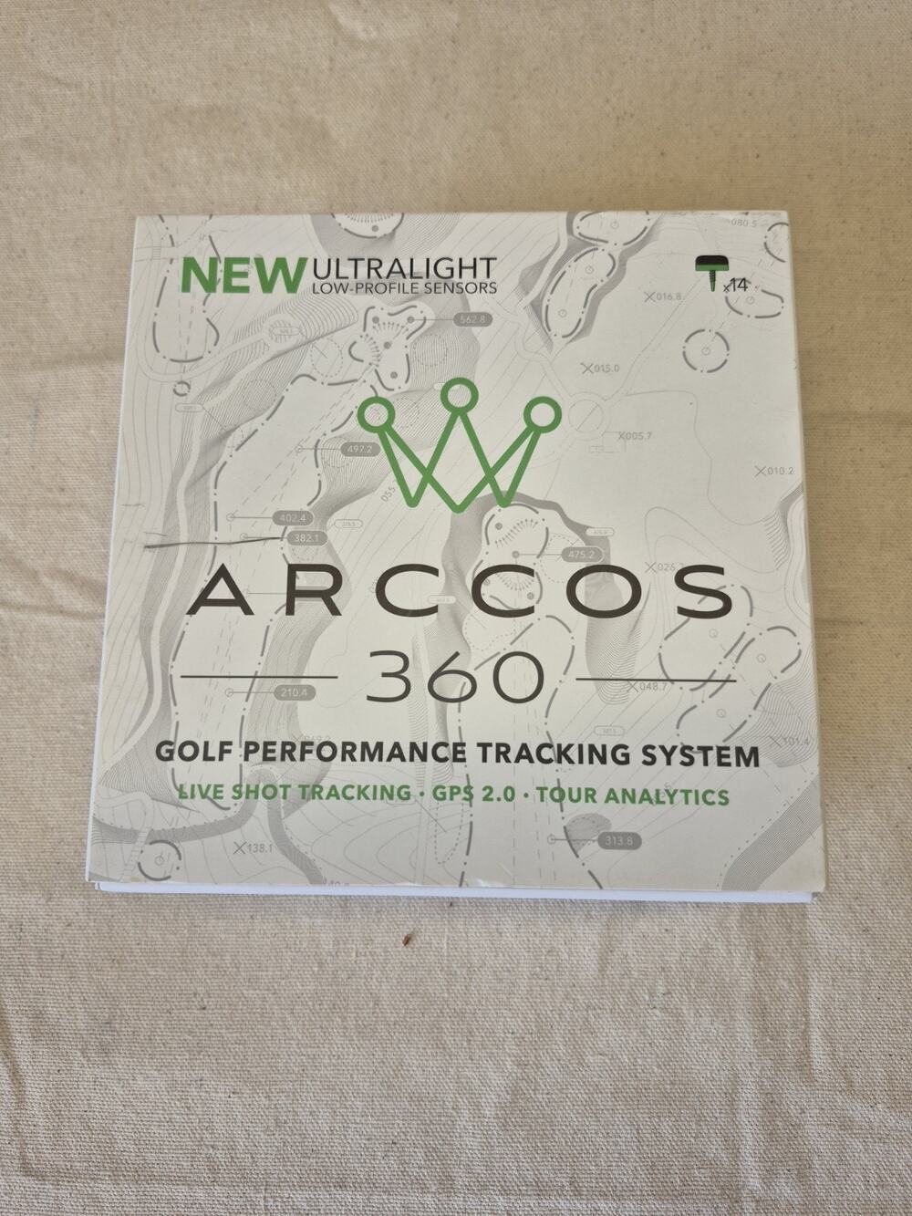Arccos 360 Golf Smart Sensors (Gen 2) - Set of 14 Tracking Sensors Only
